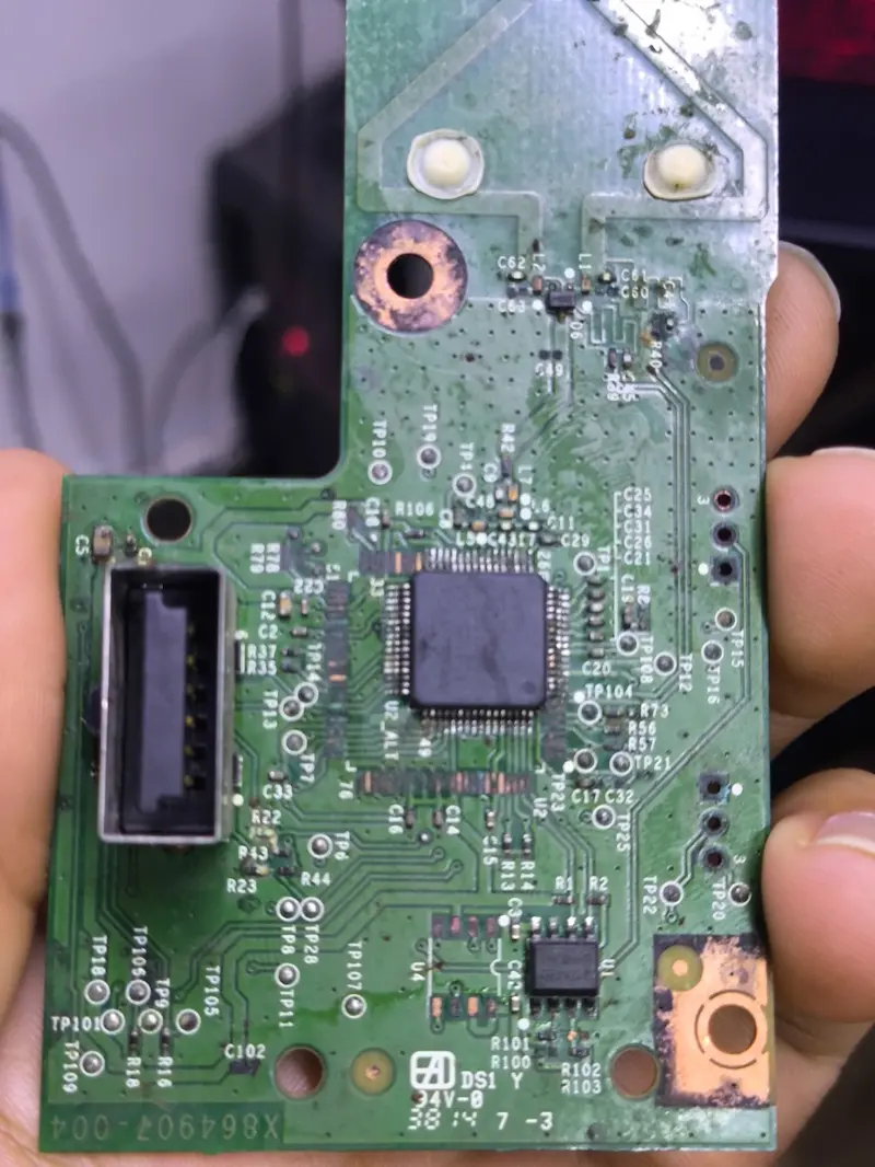 Reparación a nivel componente de placa electrónica en Tonalá